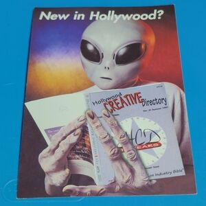 1997 Hollywood Creative Directory Alien Post Card 1